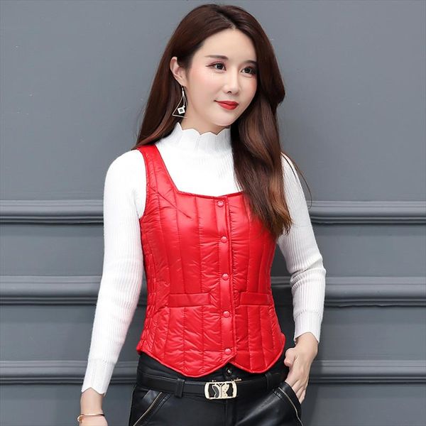 u neck ultralight down vests women winter down liner waistcoat warm keeper woman packable sleeveless jackets ladies vt 251, Black
u neck ultralight down vests women winter down liner waistcoat warm keeper woman packable sleeveless jackets ladies vt 251, Black