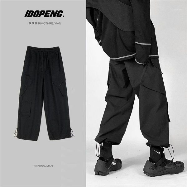 autumn straight casual pants men's fashion multi-pocket overalls men streetwear loose hip-hop drawstring black trousers mens1
autumn straight casual pants men's fashion multi-pocket overalls men streetwear loose hip-hop drawstring black trousers mens1