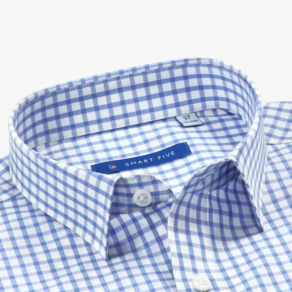 smart five plaid shirts men business smart casual cotton long sleeve men's shirt slim fit camisa masculina size 44 45 461, White;black
smart five plaid shirts men business smart casual cotton long sleeve men's shirt slim fit camisa masculina size 44 45 461, White;black
