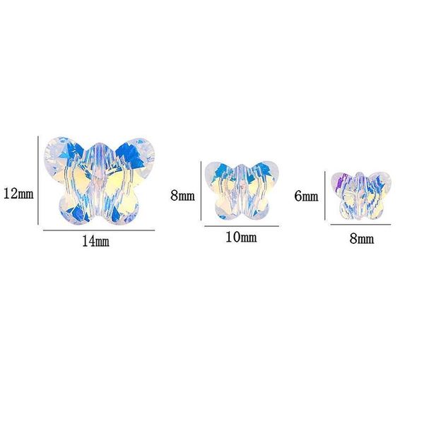 6x8/8x10/10x14mm crystal butterfly pendant glass butterfly charms rhinestones beads for earring making diy jewelry qyljan
6x8/8x10/10x14mm crystal butterfly pendant glass butterfly charms rhinestones beads for earring making diy jewelry qyljan