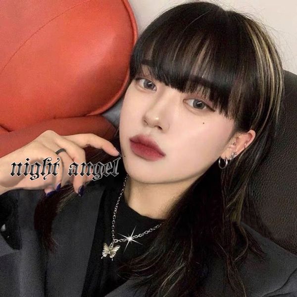 butterfly cool girl's trampy necklace worn out versatile ins clavicle chain metal hip hop punk accessories, Silver
butterfly cool girl's trampy necklace worn out versatile ins clavicle chain metal hip hop punk accessories, Silver