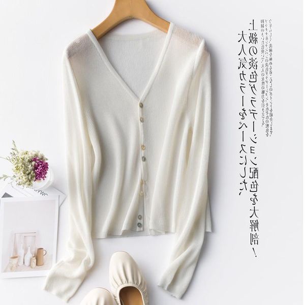 2020 new sweater cashmere sweater women cardigan knitted coat long sleeve crochet female casual v-neck woman cardigans1, White
2020 new sweater cashmere sweater women cardigan knitted coat long sleeve crochet female casual v-neck woman cardigans1, White