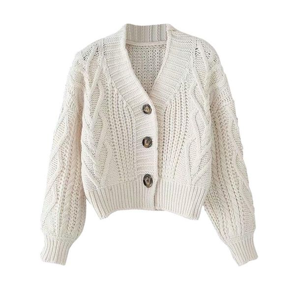 autumn and winter women's knit cardigan short cardigan chic students loose solid color single-breasted sweater gd149, White 
autumn and winter women's knit cardigan short cardigan chic students loose solid color single-breasted sweater gd149, White