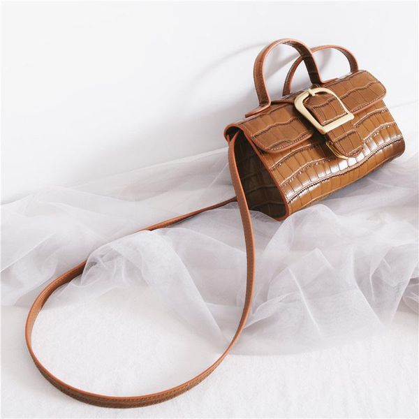 2020 new women's bag print handbag leather fashion messenger bag