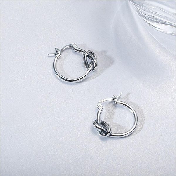 new arrivals european style simple knotted round big gold hoop earrings for women 100% 925 sterling silver circle earrings1, Golden;silver
new arrivals european style simple knotted round big gold hoop earrings for women 100% 925 sterling silver circle earrings1, Golden;silver