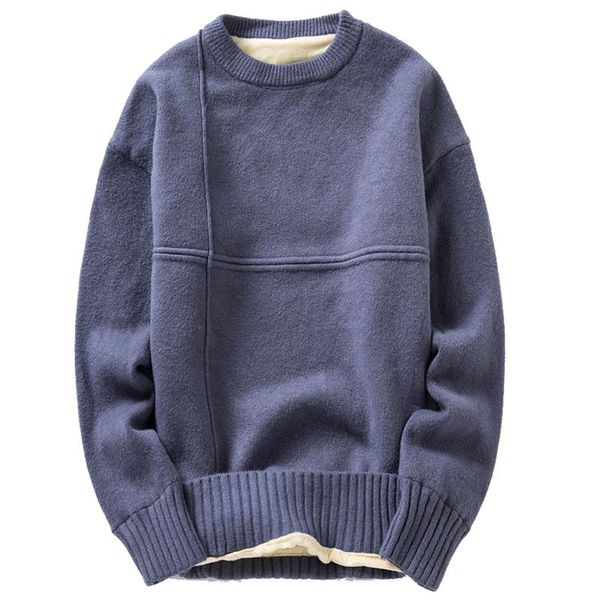men's sweaters cotton knitted sweater men autumn winter fashion solid wool liner pullovers mens o-neck thick oversized a102003, White;black
men's sweaters cotton knitted sweater men autumn winter fashion solid wool liner pullovers mens o-neck thick oversized a102003, White;black
