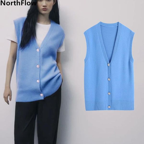 women's vests northflow 2021 v-neck sweaters knitted single breasted solid women pull femme, Black;white
women's vests northflow 2021 v-neck sweaters knitted single breasted solid women pull femme, Black;white