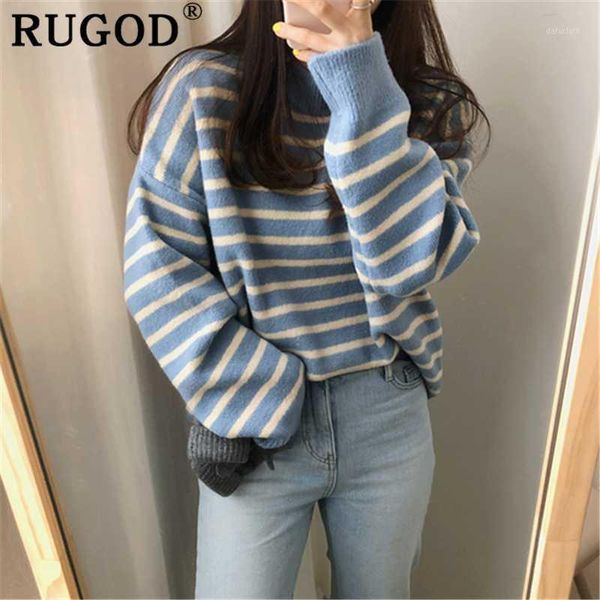 rugod korean chic stripe knitted women sweater fashion ins basic thicken pullovers female 2020 casual basic women sweaters1, White;black
rugod korean chic stripe knitted women sweater fashion ins basic thicken pullovers female 2020 casual basic women sweaters1, White;black