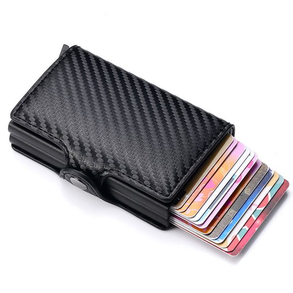 classic leather men wallet id credit card holder for men aluminium card holder purse male rifd two layers men bank card wallets lj200907, Brown;gray
classic leather men wallet id credit card holder for men aluminium card holder purse male rifd two layers men bank card wallets lj200907, Brown;gray
