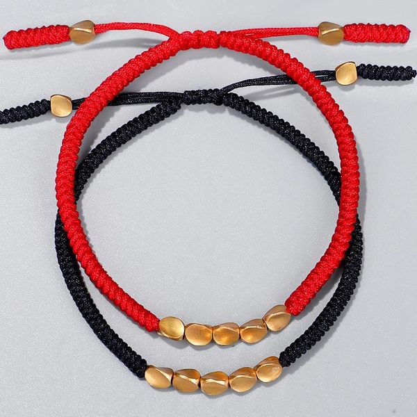 charm bracelets 5 irregular handmade tibetan copper bead women lucky rope bracelet bangles wax cord thread qx-22, Golden;silver
charm bracelets 5 irregular handmade tibetan copper bead women lucky rope bracelet bangles wax cord thread qx-22, Golden;silver