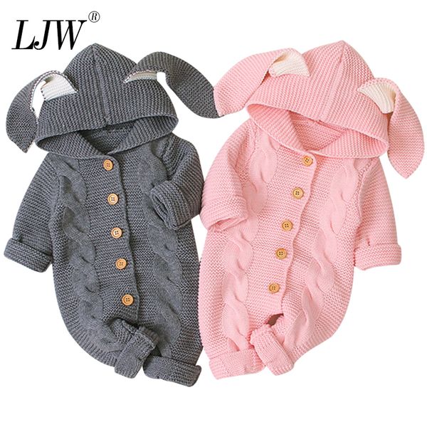 girl outfit autumn winter infant clothing ears knitting rompers for girls jumpsuit newborn baby boys clothes 201030, Blue
girl outfit autumn winter infant clothing ears knitting rompers for girls jumpsuit newborn baby boys clothes 201030, Blue