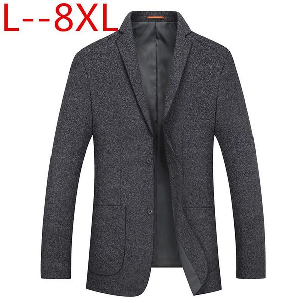 plus size 6xl 8xl men slim autumn suit blazer formal business fashion male suit two button lapel casual long sleeve pockets top, Black;brown
plus size 6xl 8xl men slim autumn suit blazer formal business fashion male suit two button lapel casual long sleeve pockets top, Black;brown