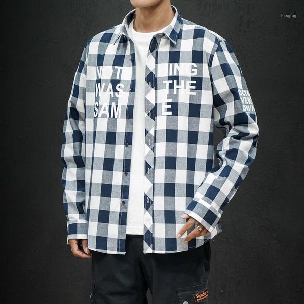 shirt men's casual plaid spring and autumn printing shirt men dress shirts long sleeve slim fit men's cotton casual1, White;black
shirt men's casual plaid spring and autumn printing shirt men dress shirts long sleeve slim fit men's cotton casual1, White;black