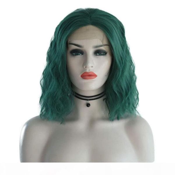 rongduoyi dark green lace front wig short curly wigs cosplay synthetic lace front wig for black women heat resistant fiberhair
rongduoyi dark green lace front wig short curly wigs cosplay synthetic lace front wig for black women heat resistant fiberhair