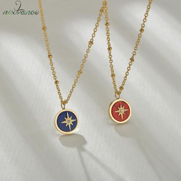 pendant necklaces nextvance stainless steel charms round star necklace blue red for birthday memorial day family girlfriend gift, Silver
pendant necklaces nextvance stainless steel charms round star necklace blue red for birthday memorial day family girlfriend gift, Silver