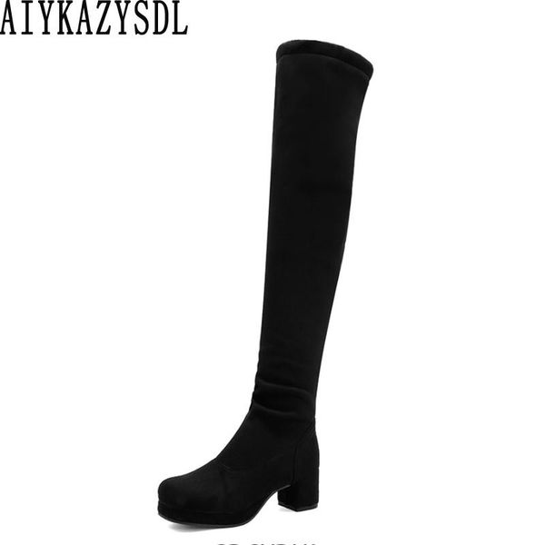 aiykazysdl женщины бедренной кости высокие над коленом сапоги замша faux flock тонкий тощий stretch сапоги плюс размер обуви езда knight, Black
aiykazysdl женщины бедренной кости высокие над коленом сапоги замша faux flock тонкий тощий stretch сапоги плюс размер обуви езда knight, Black