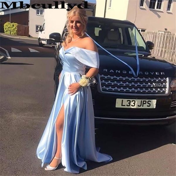mbcullyd high split blue evening dresses long 2020 elegant satin a-line graduation party gowns vestidos de fiesta de noche1, White;black
mbcullyd high split blue evening dresses long 2020 elegant satin a-line graduation party gowns vestidos de fiesta de noche1, White;black