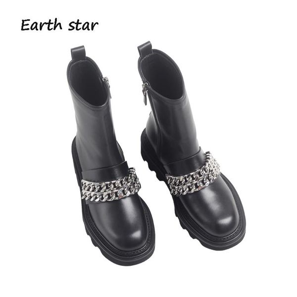 autumn shoes women martin boots metal chain shoes 2020 new ladies ankle footware female botas mujer black boots metal decoration
autumn shoes women martin boots metal chain shoes 2020 new ladies ankle footware female botas mujer black boots metal decoration