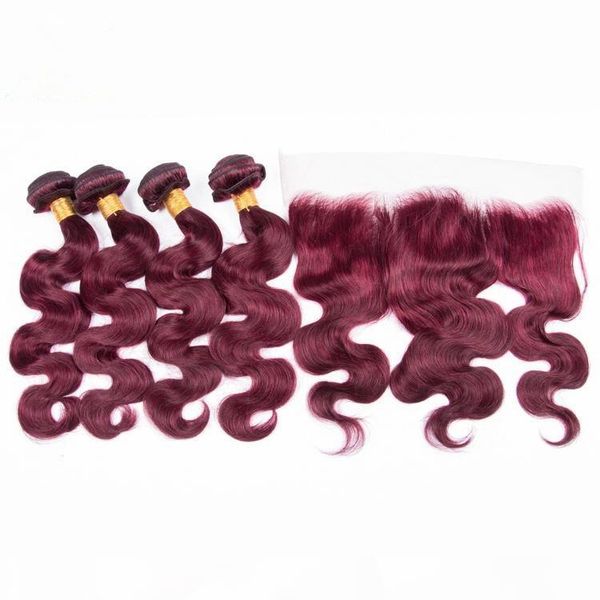virgin brazilian burgundy red human hair bundle deals with full frontal body wave #99j wine red hair wefts with 13x4 lace frontal closure, Black;brown
virgin brazilian burgundy red human hair bundle deals with full frontal body wave #99j wine red hair wefts with 13x4 lace frontal closure, Black;brown