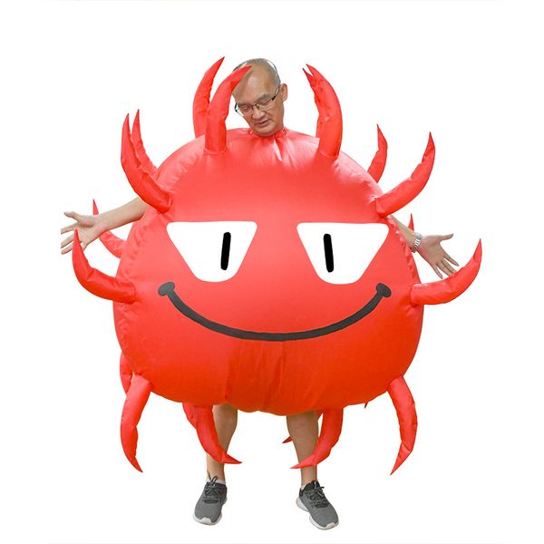 mascot costumes exotic halloween crab inflatable party costume toy cartoon character suit festival christmas birthday easter carnival, Red;yellow
mascot costumes exotic halloween crab inflatable party costume toy cartoon character suit festival christmas birthday easter carnival, Red;yellow