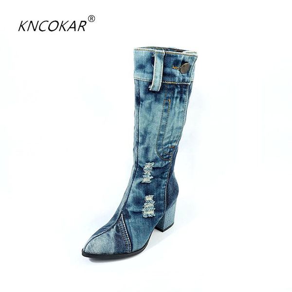in the fall and winter of 2020 the new canvas shoes high-heeled boots in denim thick with martin boots, ladies' boots, Black
in the fall and winter of 2020 the new canvas shoes high-heeled boots in denim thick with martin boots, ladies' boots, Black