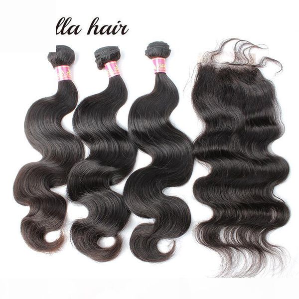 bella hair unprocessed indian human hair weave natural color body wave hair bundles with lace closure ing, Black
bella hair unprocessed indian human hair weave natural color body wave hair bundles with lace closure ing, Black