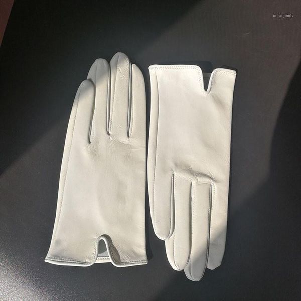 five fingers gloves sheepskin genuine leather women solid fashion wrist winter glove drop 1, Blue;gray
five fingers gloves sheepskin genuine leather women solid fashion wrist winter glove drop 1, Blue;gray