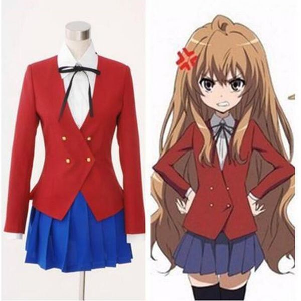 anime costumes anime tiger dragon toradora cosplay taiga aisaka cosplay costume school uniforms full set custom made, Black
anime costumes anime tiger dragon toradora cosplay taiga aisaka cosplay costume school uniforms full set custom made, Black