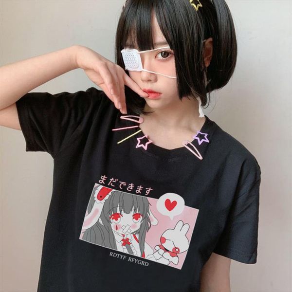 mujer summer new korean harajuku japan rabbit girls cartoon women vintage loose casual funny kawaii t shirt female ins tees, White
mujer summer new korean harajuku japan rabbit girls cartoon women vintage loose casual funny kawaii t shirt female ins tees, White