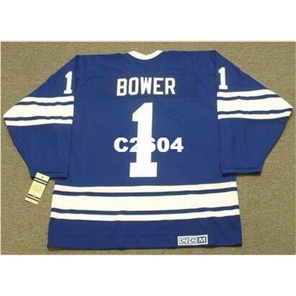 mens #1 johnny bower toronto maple leafs 1967 ccm vintage away hockey jersey or custom any name or number retro jersey, Black
mens #1 johnny bower toronto maple leafs 1967 ccm vintage away hockey jersey or custom any name or number retro jersey, Black