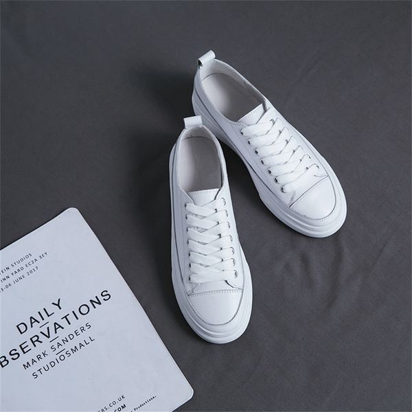 genuine leather shoes spring and summer cow leather flat bottom loafers white shoes sports casual shoes all match lj200812, Black
genuine leather shoes spring and summer cow leather flat bottom loafers white shoes sports casual shoes all match lj200812, Black