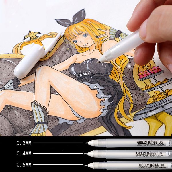 white ink gel pen pen gift for kids stationery office learning student school supplies dhl
white ink gel pen pen gift for kids stationery office learning student school supplies dhl