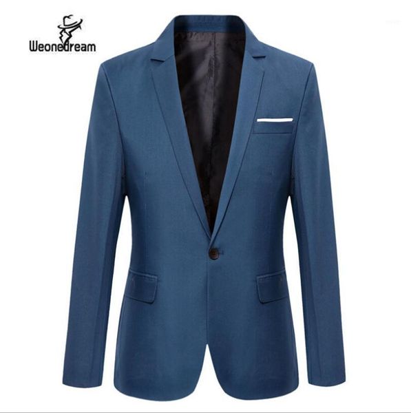 men's suits & blazers wholesale- weonedream 2021 black blue wine red suit jacket for men jackets male casual dress blazer terno masculi, White;black
men's suits & blazers wholesale- weonedream 2021 black blue wine red suit jacket for men jackets male casual dress blazer terno masculi, White;black