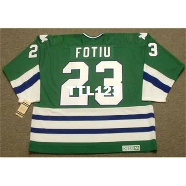 121 #23 nick fotiu hartford whalers 1979 ccm vintage tk hockey jersey or custom any name or number retro jersey, Black
121 #23 nick fotiu hartford whalers 1979 ccm vintage tk hockey jersey or custom any name or number retro jersey, Black