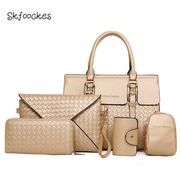 skfoockes handbags 2020 new autumn and winter fashion women handbag women's bag shoulder bag messenger six-piece set
skfoockes handbags 2020 new autumn and winter fashion women handbag women's bag shoulder bag messenger six-piece set