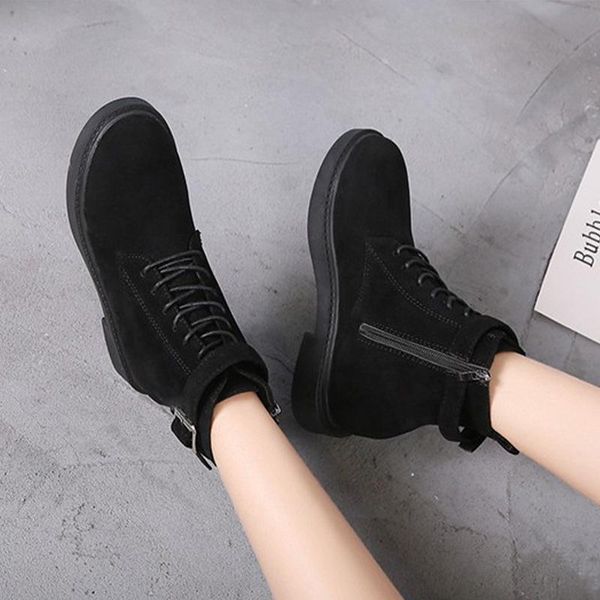 boots women ankle women's autumn zipper shoes non slip flat warm plush platform ladies classic female footwear seude, Black
boots women ankle women's autumn zipper shoes non slip flat warm plush platform ladies classic female footwear seude, Black