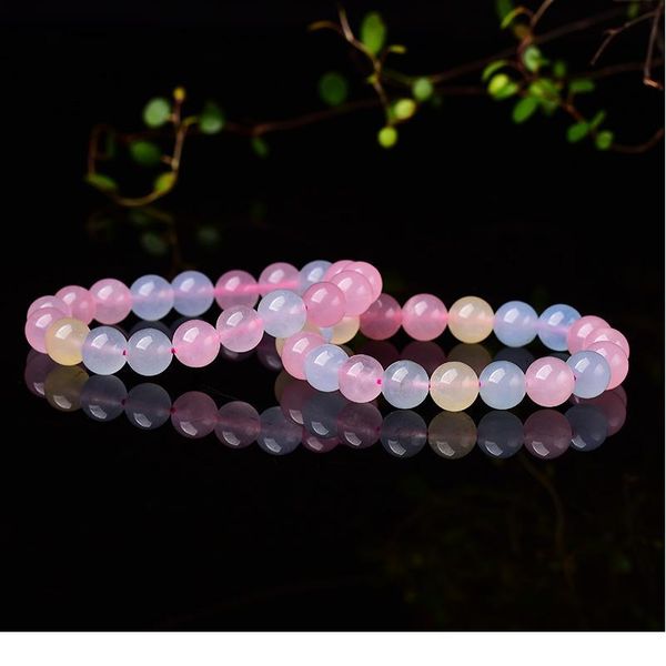 1pc fashion simple natural stones bracelet crystal healing quartz stretch bangles for women girls morganite yoga jewe jllslc, Black
1pc fashion simple natural stones bracelet crystal healing quartz stretch bangles for women girls morganite yoga jewe jllslc, Black