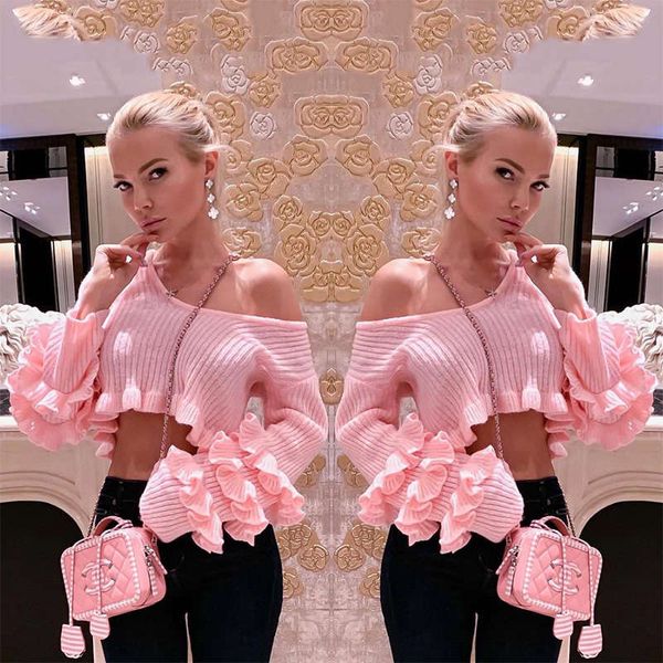 2019 knitted n sweater coat ruffle t-shirt t1319, Black;gray
2019 knitted n sweater coat ruffle t-shirt t1319, Black;gray