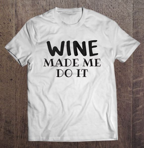 men t shirt wine made me do it women t-shirt sport hooded sweatshirt hoodie