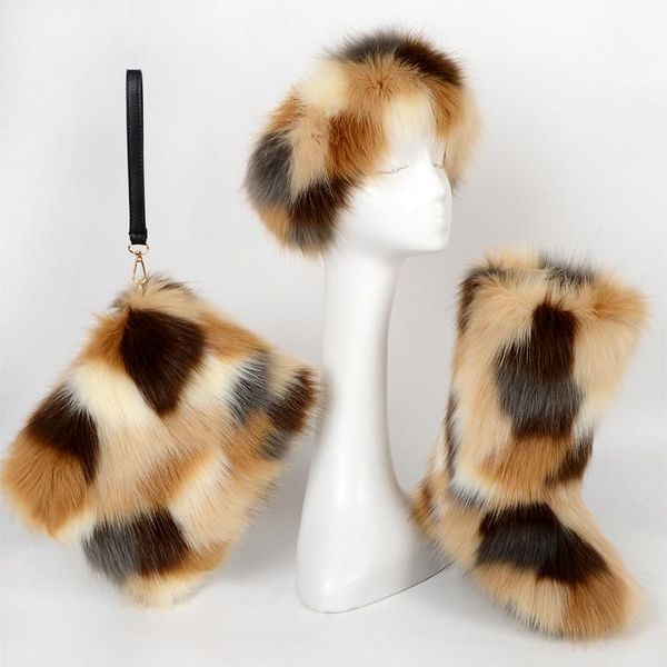 faux fur snow boots women winter australian snow boots knee high plush women shoes 2020 warm ladies platform autumn sets, Black
faux fur snow boots women winter australian snow boots knee high plush women shoes 2020 warm ladies platform autumn sets, Black