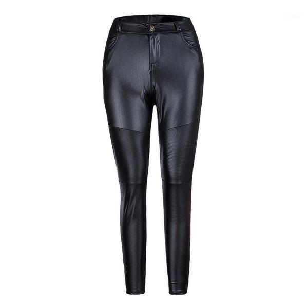 autumn winter pu leather pants high waisted tight patchwork strech women trousers fashion streetwear faux leather pants 20201, Black;white
autumn winter pu leather pants high waisted tight patchwork strech women trousers fashion streetwear faux leather pants 20201, Black;white