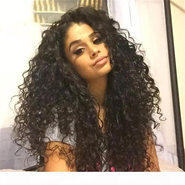 kinky curly full lace wigs with hairline deep wave glueless brazilian virgin human hair lace front wigs with bleached knots, Black;brown
kinky curly full lace wigs with hairline deep wave glueless brazilian virgin human hair lace front wigs with bleached knots, Black;brown