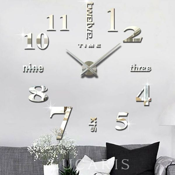 wall clocks fashion 3d clock reloj de pared quartz watch modern diy living room large decorative horloge murale stickers
wall clocks fashion 3d clock reloj de pared quartz watch modern diy living room large decorative horloge murale stickers