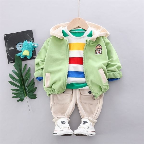 spring autumn outfits baby girls clothing sets cute infant cotton suits hooded zipper jacket t shirt pants boys kids tracksuit 201031, White
spring autumn outfits baby girls clothing sets cute infant cotton suits hooded zipper jacket t shirt pants boys kids tracksuit 201031, White