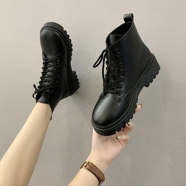 women's rubber boots fashion womens shoes 2020 booties ladies boots-women flat heel round toe lace up rain punk black ankle
women's rubber boots fashion womens shoes 2020 booties ladies boots-women flat heel round toe lace up rain punk black ankle