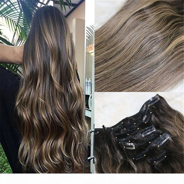 pastel clips in hair extensions human hair ombre balayage color #2 fading to #27 honey blonde real hair weft 7pcs 120g, Black
pastel clips in hair extensions human hair ombre balayage color #2 fading to #27 honey blonde real hair weft 7pcs 120g, Black