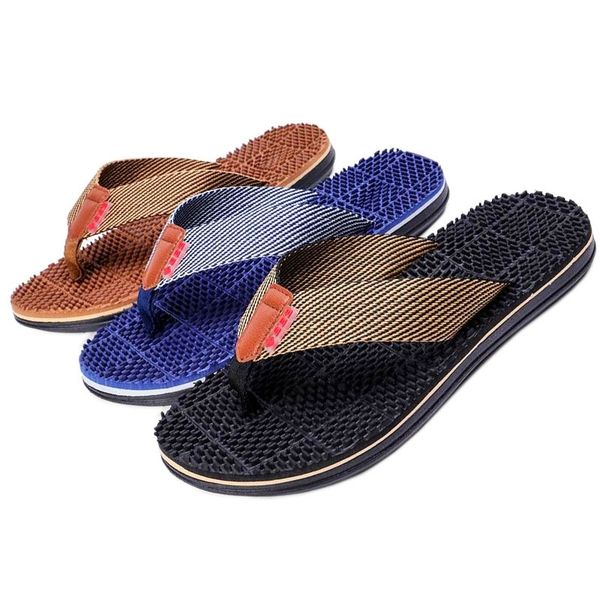 men massage flip-flops summer beach slippers men non-slip home slippers snug flip-flops outdoor slides 40-45 big size sandals t200408, Black
men massage flip-flops summer beach slippers men non-slip home slippers snug flip-flops outdoor slides 40-45 big size sandals t200408, Black
