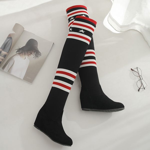 2020 elastic over the knee boots women socks black boots long thigh high slim knitting boots sneakers platform lj201130
2020 elastic over the knee boots women socks black boots long thigh high slim knitting boots sneakers platform lj201130