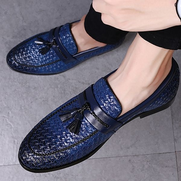 large size 38-48 tassel plaid men loafers weaving comfortable soft mens leather shoes fashion sapato masculino y200106, Black
large size 38-48 tassel plaid men loafers weaving comfortable soft mens leather shoes fashion sapato masculino y200106, Black