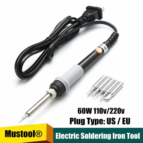 hand & power tool accessories 220v/110v mustool mt223 60w electric soldering iron kit temperature welding guns adjustable 5pcs solder tips
hand & power tool accessories 220v/110v mustool mt223 60w electric soldering iron kit temperature welding guns adjustable 5pcs solder tips
